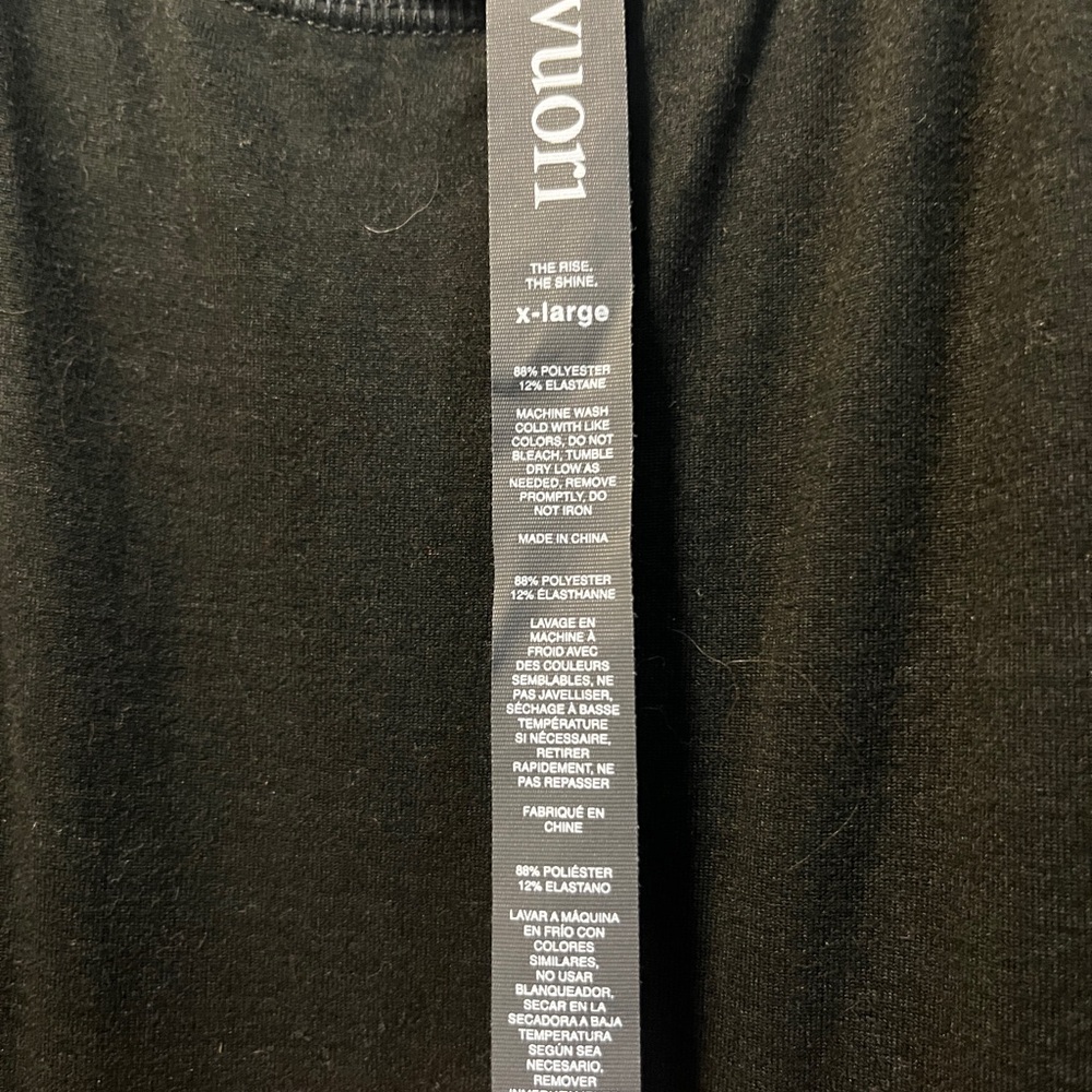 Vuori Classic Black Jumpsuit - Picture 3 of 3